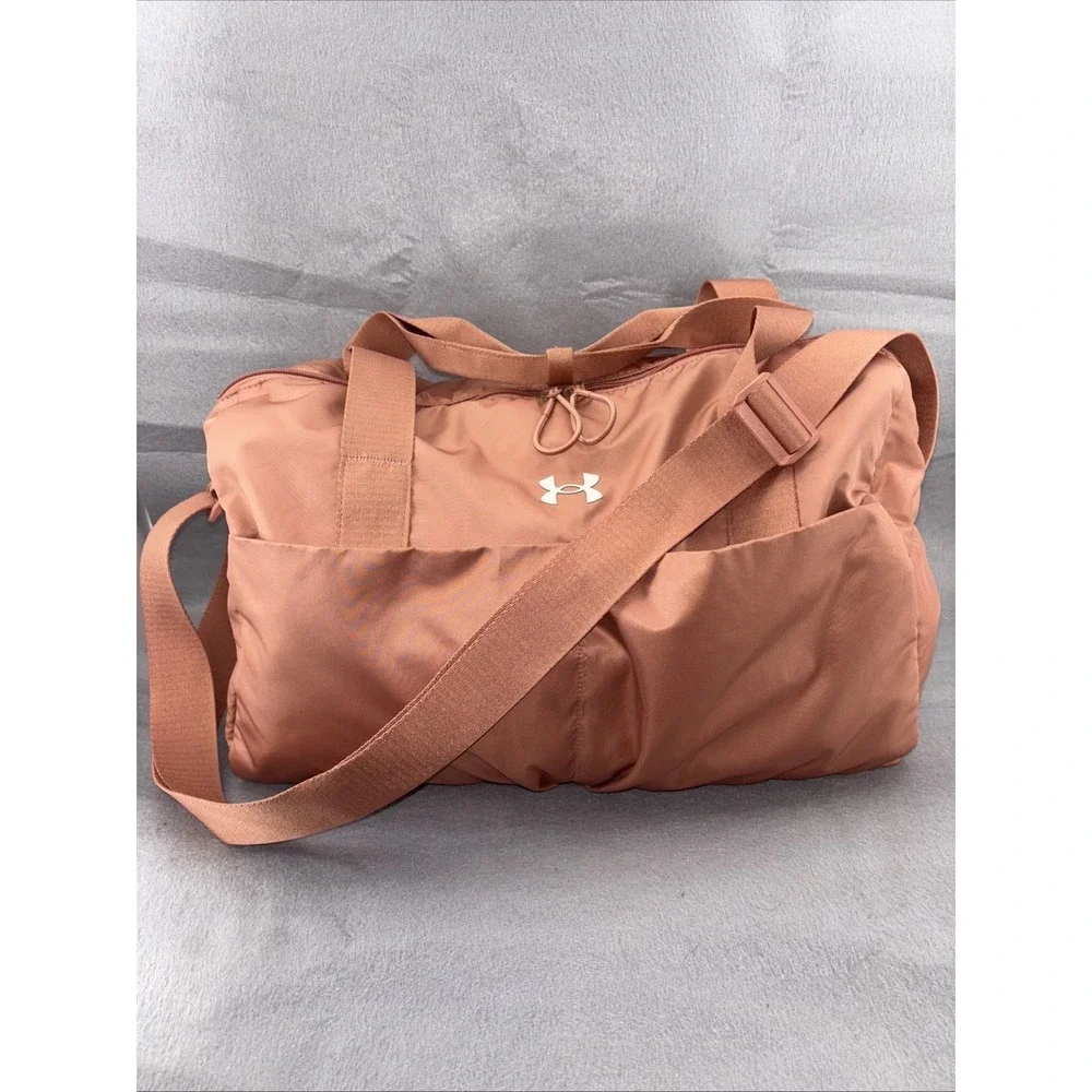 Under Armour Studio Lite Duffle Gym Bag Light Pink New Condition RARE